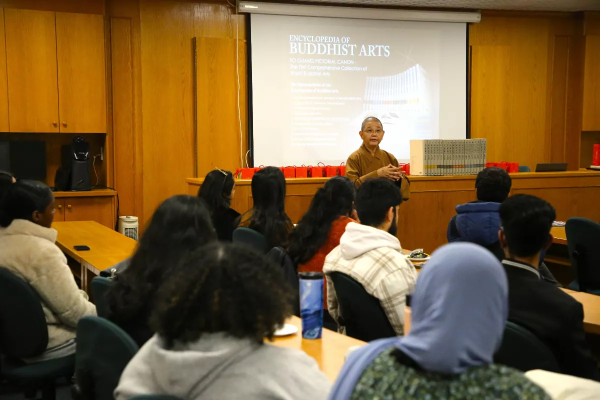 University of Toronto Museum Studies Students Explore the Depths of Buddhist Art and Culture at Fo Guang Shan Temple